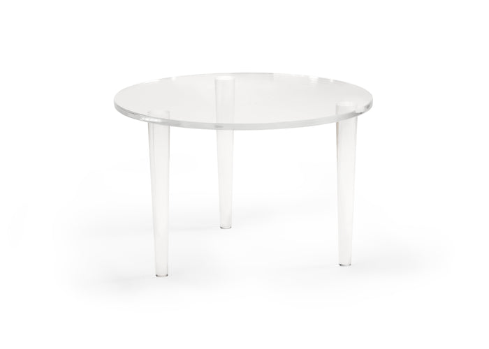 Chelsea House Round Acrylic Coffee Table