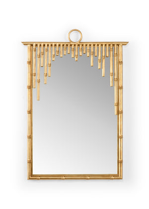 Chelsea House Bamboo Mirror - Gold