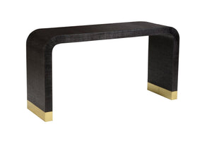 Chelsea House Waterfall Console - Black