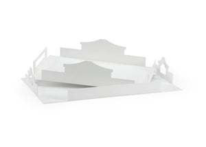 Chelsea House Temple Trays - White (S2)