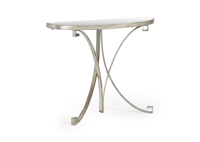 Chelsea House Cain Console - Silver