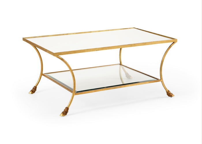Chelsea House Kendal Coffee Table - Gold