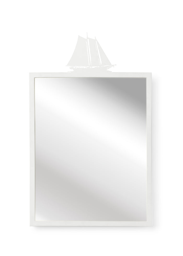 Chelsea House High Tide Mirror - White