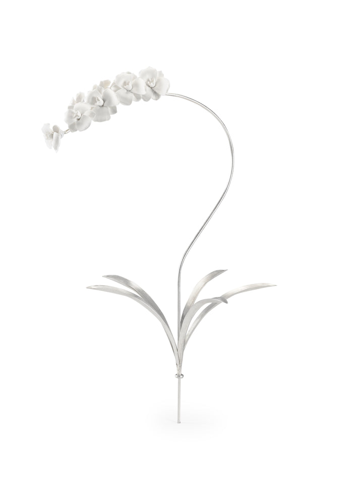 Chelsea House Orchid Stem - Silver (Lg)
