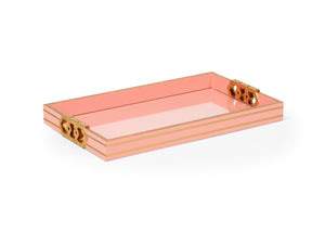 Chelsea House Copas Serving Tray-Coral