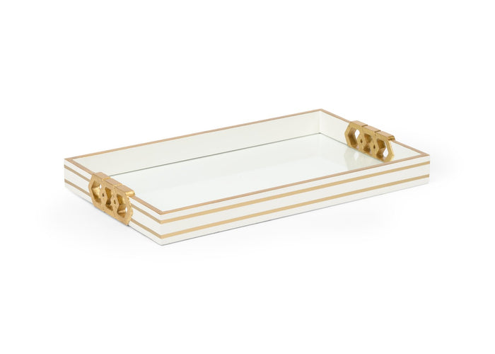 Chelsea House Copas Serving Tray-White