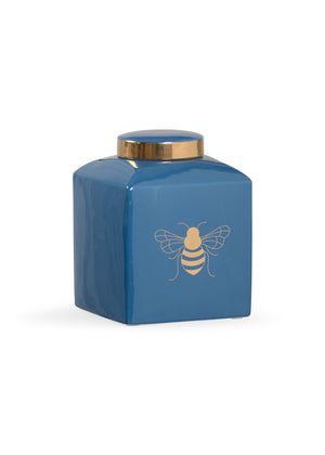 Chelsea House Bee Gracious Ginger Jar - Blu