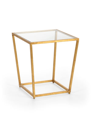 Chelsea House Cubist Table - Gold