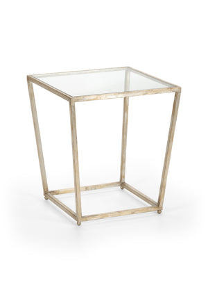 Chelsea House Cubist Table - Silver
