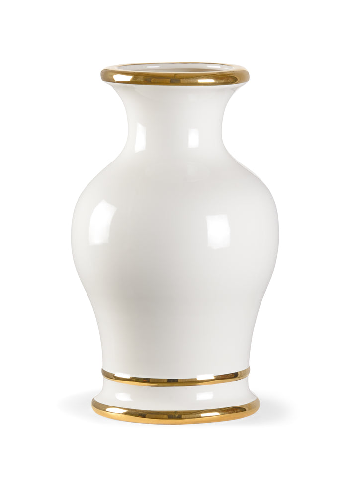 Chelsea House Audrey Vase - White