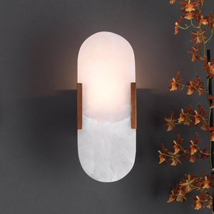 Jamie Young Delphi Wall Sconce in Antique Brass Metal