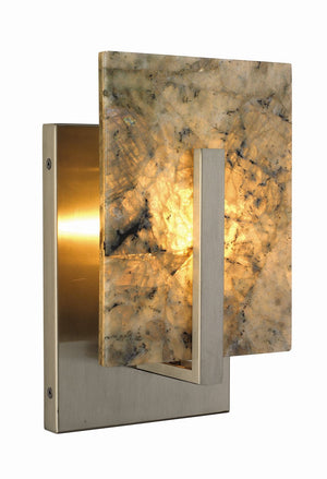 Jamie Young Halo Wall Sconce in Antique Silver