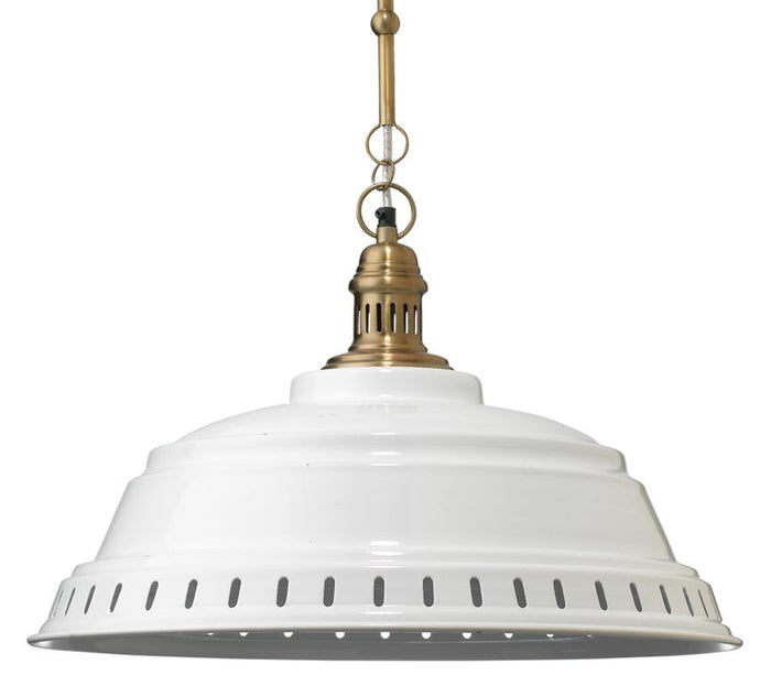 Jamie Young Provisions Pendant in White Metal