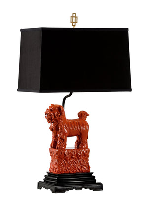 Wildwood Foo Foo Lamp - Red (Left)