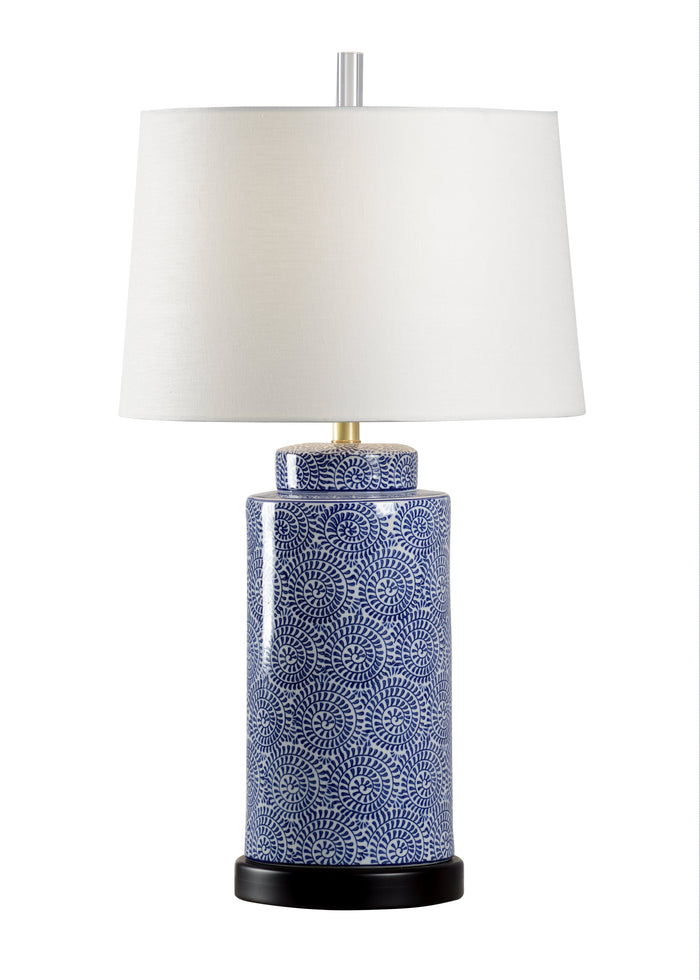 Wildwood Abigail Lamp - Blue