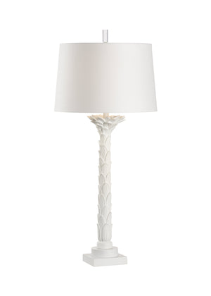 Wildwood Royale Palm Lamp - White