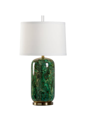 Wildwood Newport Lamp - Emerald