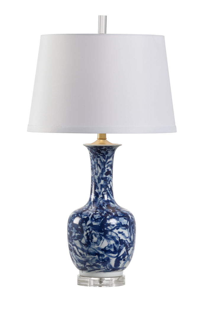 Wildwood Blue Belle Lamp