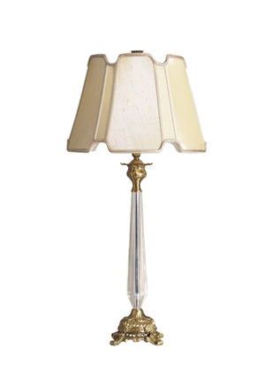 Chelsea House Brass Prism Table Lamp