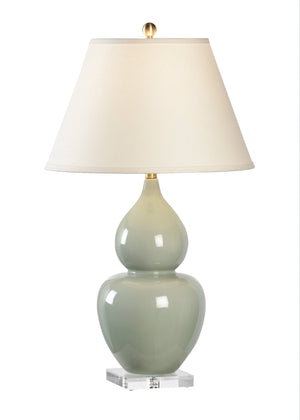 Chelsea House Fulton Vase Lamp - Green