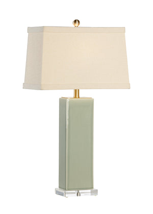 Chelsea House Becker Vase Lamp - Green