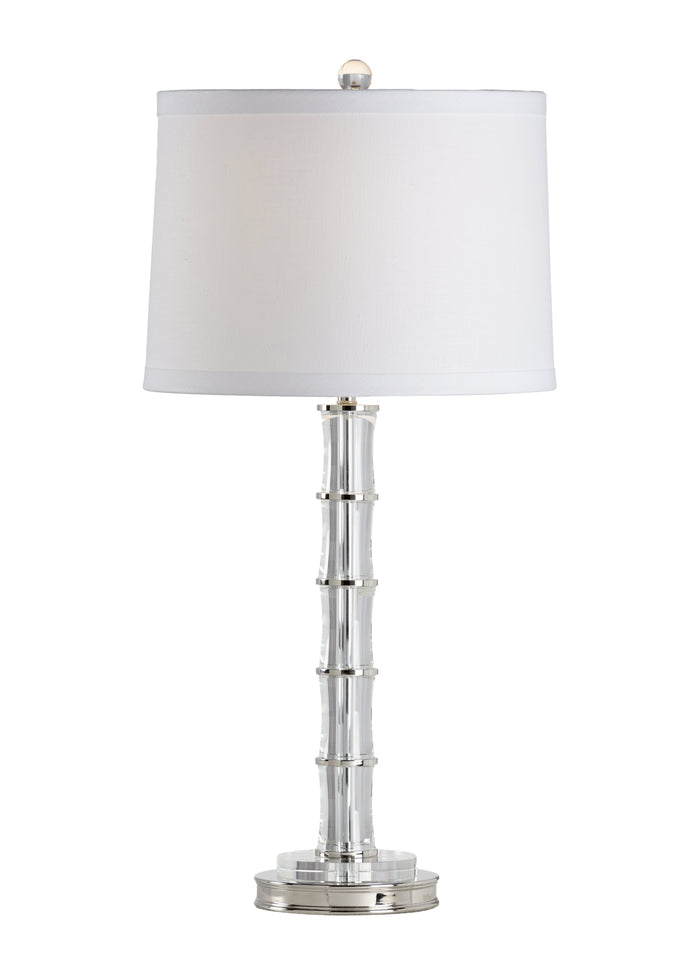 Chelsea House Bamboo Crystal Lamp