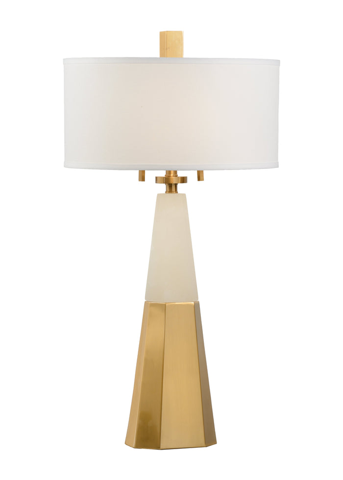 Chelsea House Winfield Lamp - Alabaster