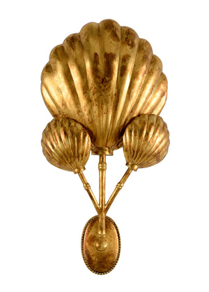 Chelsea House Shell Sconce - Gold