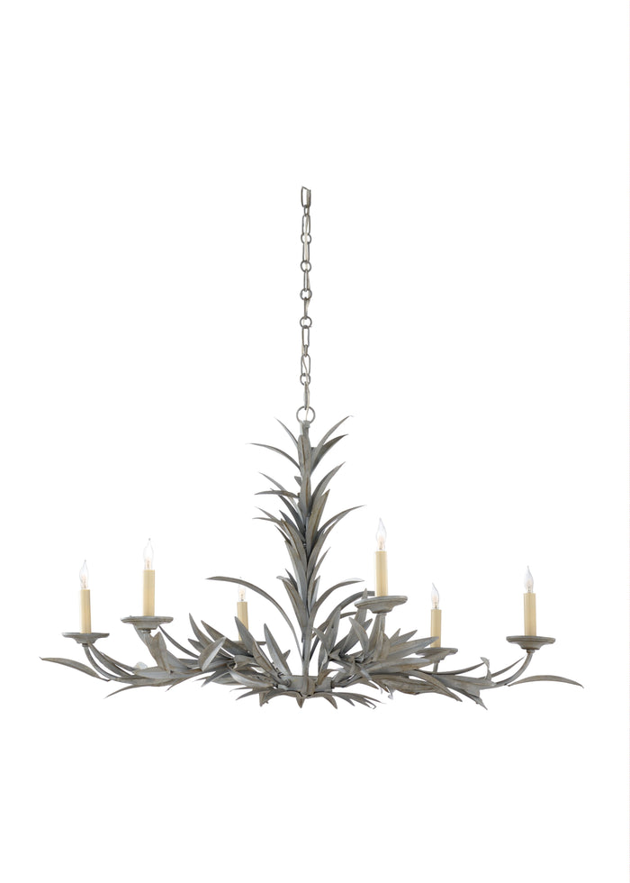 Chelsea House Laurel Chandelier - Gray