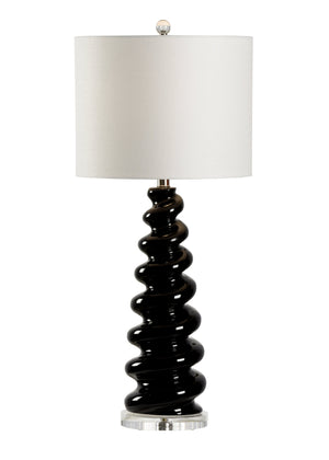 Chelsea House Spiral Lamp - Black