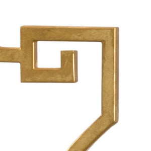 Chelsea House Greek Key Gold Lamp