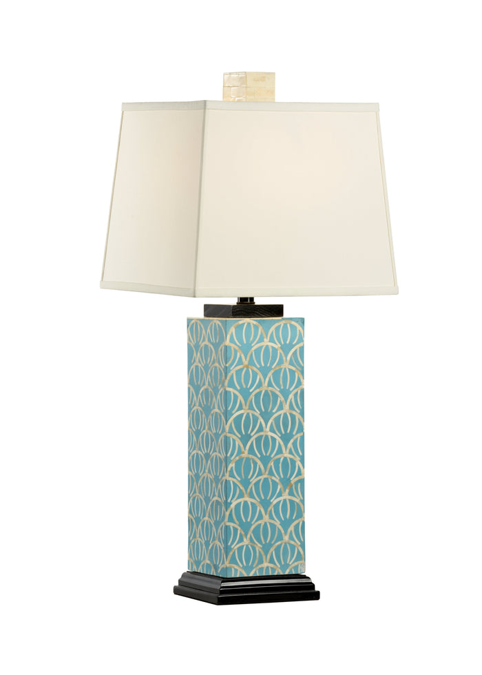 Chelsea House Blue Kansas Lamp