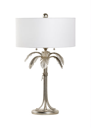 Chelsea House Fine Palm Lamp - Silver
