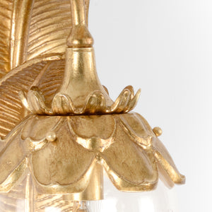 Chelsea House Gold Leaf Sconce (Lg)