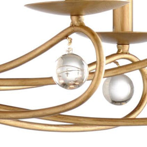 Chelsea House Gold Tiered Chandelier