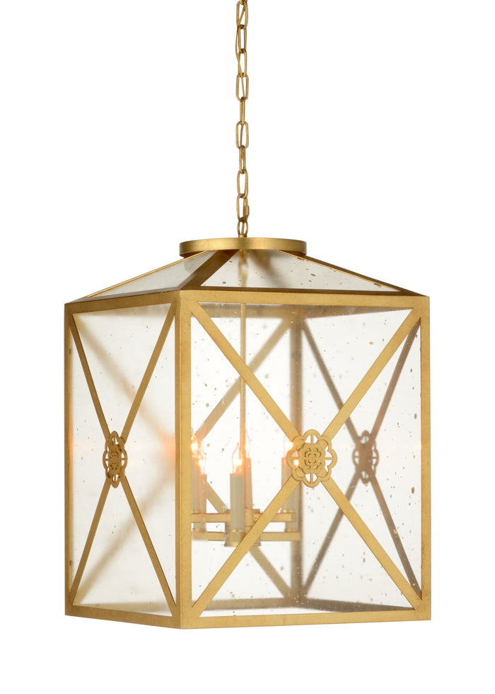 Chelsea House Shaulis Gold Fleck Lantern -