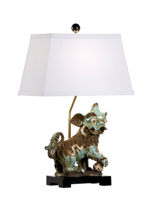 Chelsea House Chinese Dog Lamp - Left