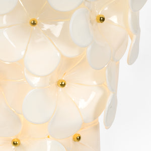 Chelsea House Glass Flower Wall Sconce