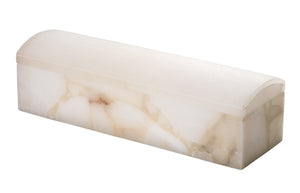 Jamie Young Chester Box in Alabaster