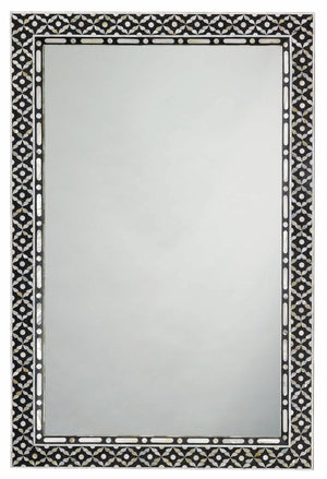 Jamie Young Evelyn Mirror in Mother of Pearl