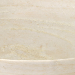 Jamie Young Extra Large Marble Bowl in White Marble
