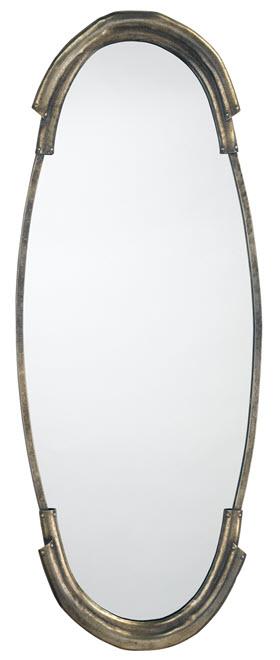 Jamie Young Margaux Mirror in Antique Silver