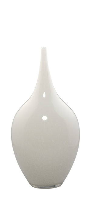 Jamie Young Nymph Vases in White Glass (set of 3)