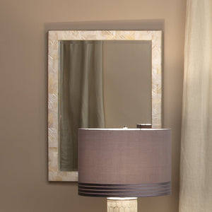 Jamie Young Rectangle Mirror in Mother of Pearl