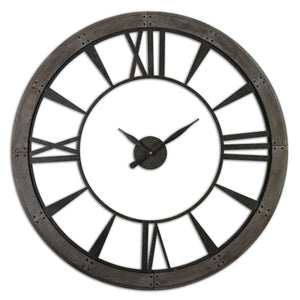 Uttermost Ro Wall Clock, Large