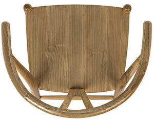 Noir Zola Chair, Natural