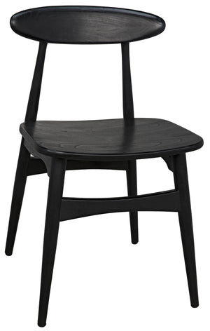 Noir Surf Chair, Charcoal Black