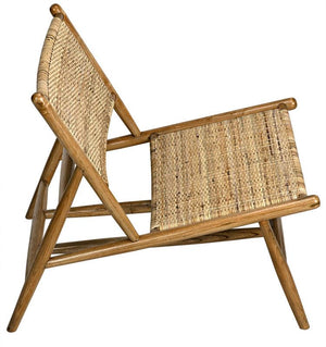 Noir Bundy Relax Chair, Teak