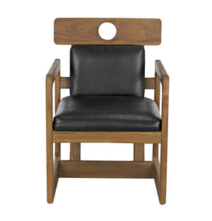 Noir Buraco Arm Chair, Teak