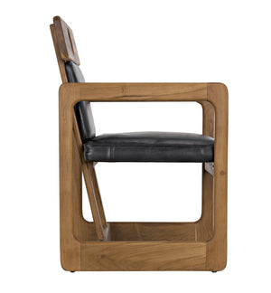 Noir Buraco Arm Chair, Teak